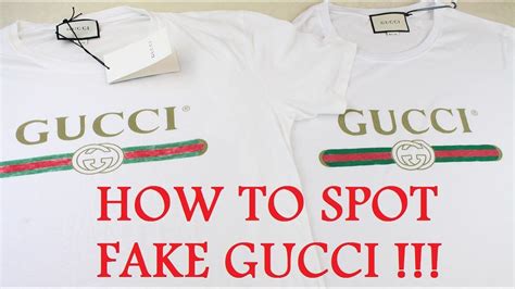 replica gucci tshirts|real vs fake gucci.